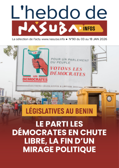 Nasuba Hebdo du 03 au 18 janvier 2026