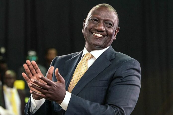Kenya , images artificielles président Ruto
