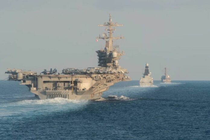 Moyen-Orient, porte-avions, Abraham Lincoln ,Iran
