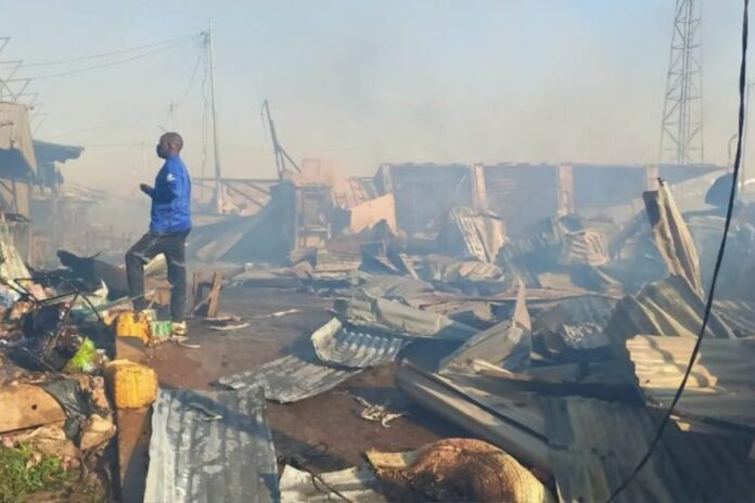 Niger : un incendie cause d’importants dégâts au Grand Marché de Zinder