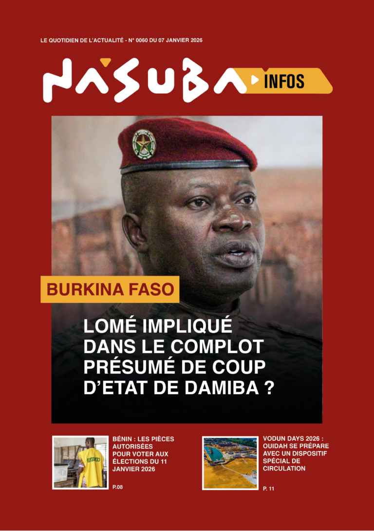 Quotidien Nasuba Infos du 07 janvier 2026