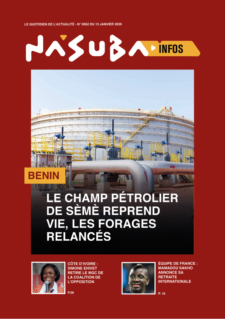 Quotidien Nasuba Infos du 13 janvier 2026