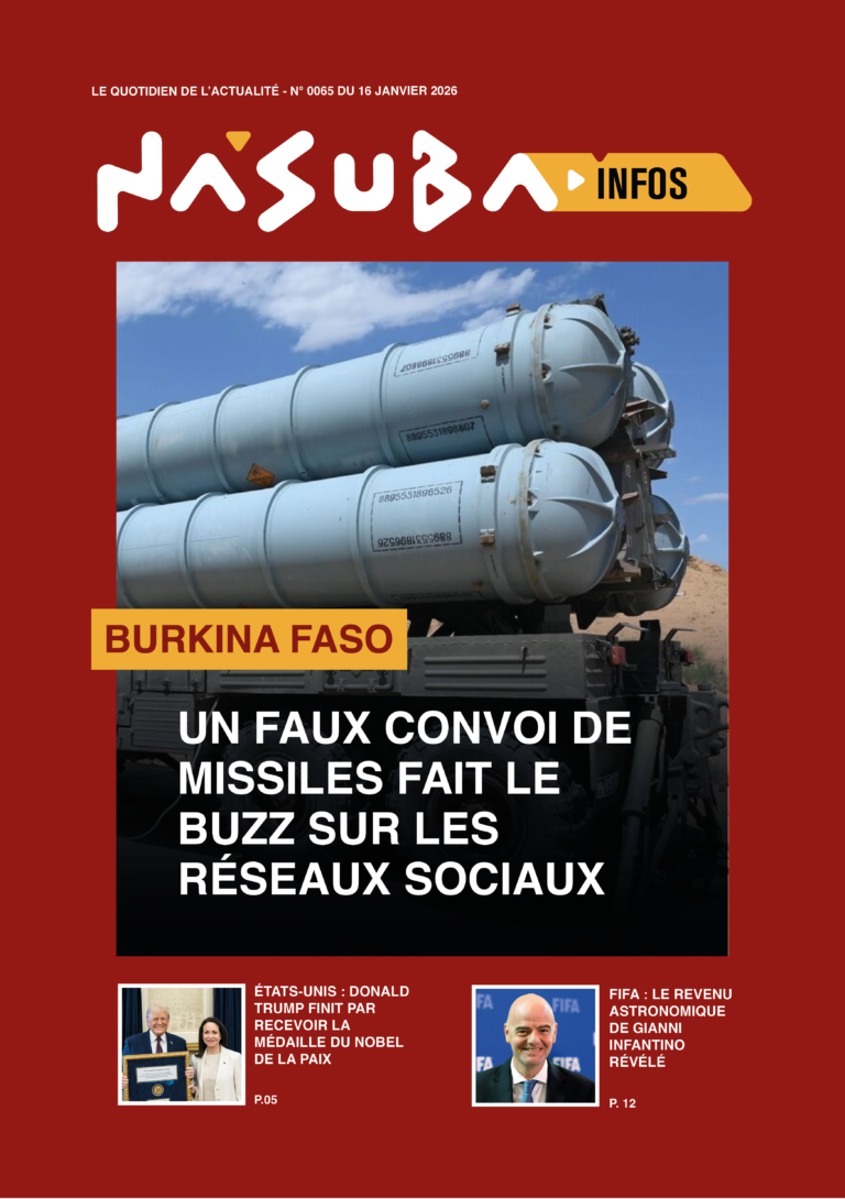 Quotidien Nasuba Infos du 16 janvier 2026
