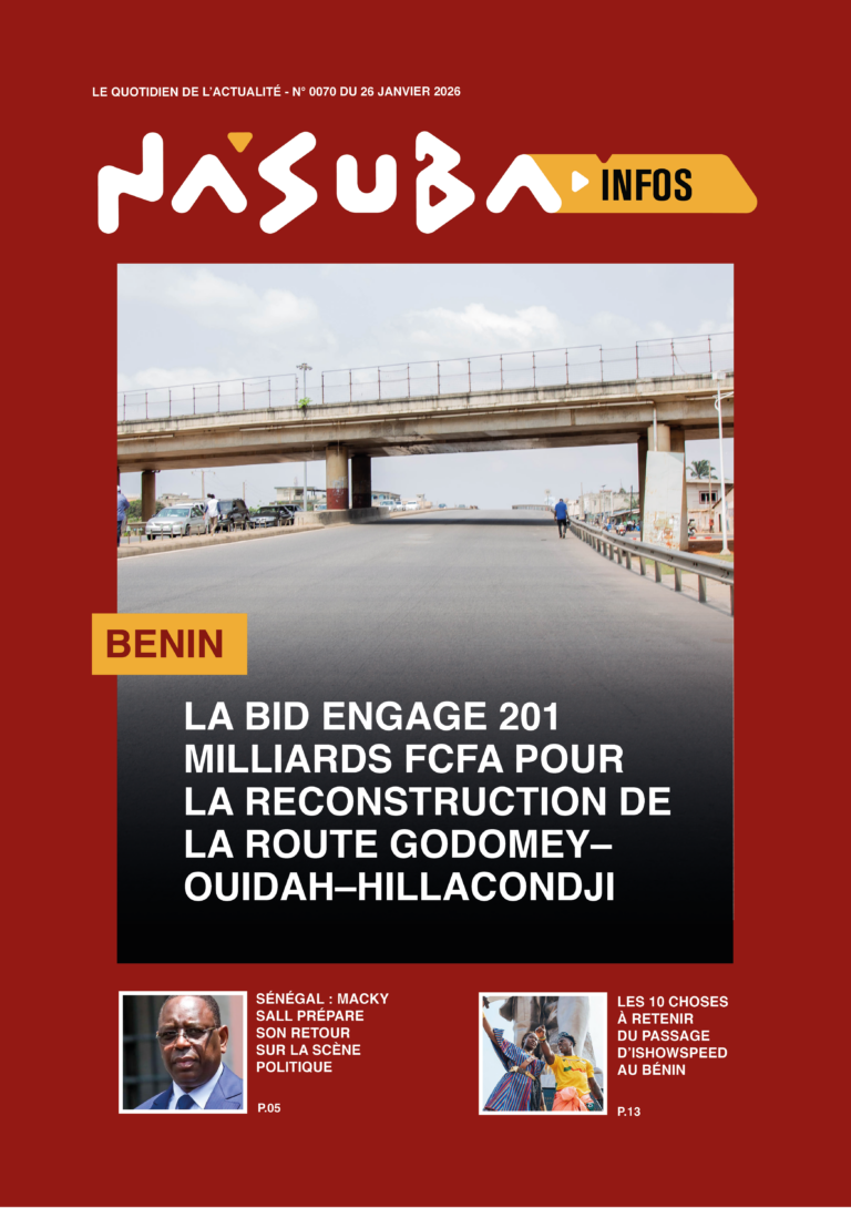 Quotidien Nasuba Infos du 26 janvier 2026