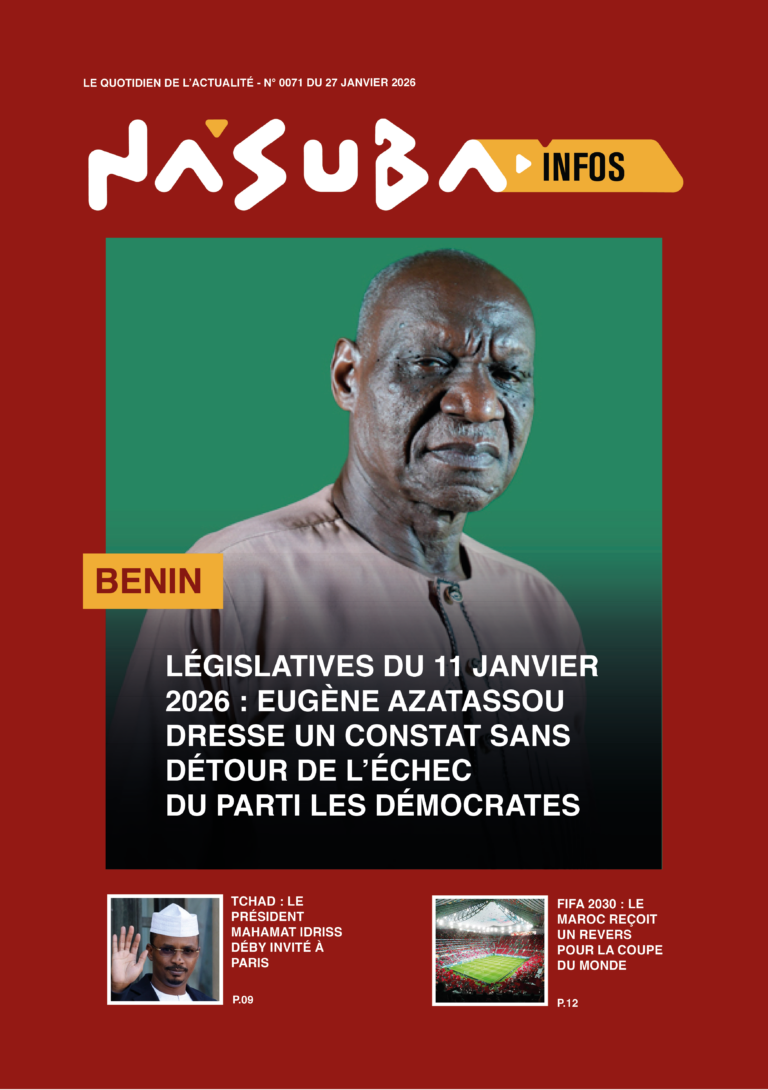 Quotidien Nasuba Infos du 27 janvier 2026