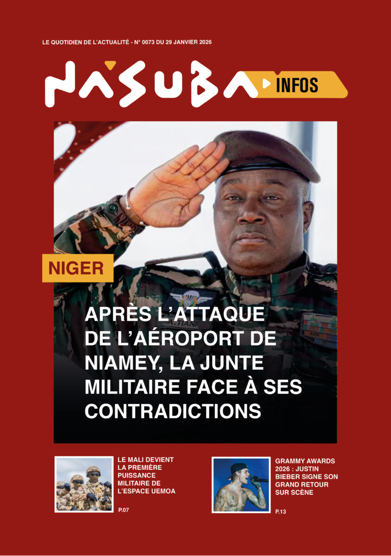 Quotidien Nasuba Infos du 29 janvier 2026