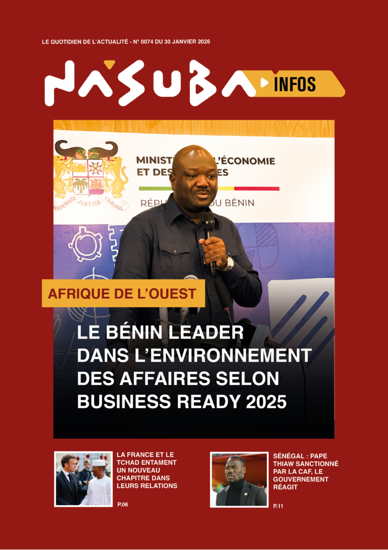 Quotidien Nasuba Infos du 30 janvier 2026
