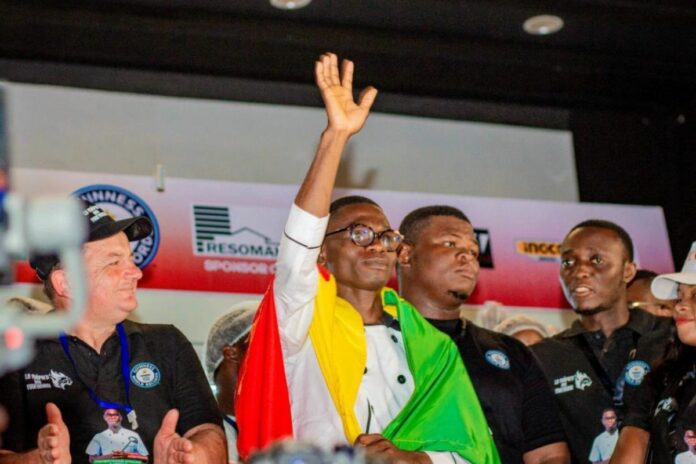 Guinness World Records Delphin Agbetogan Keith Sonon