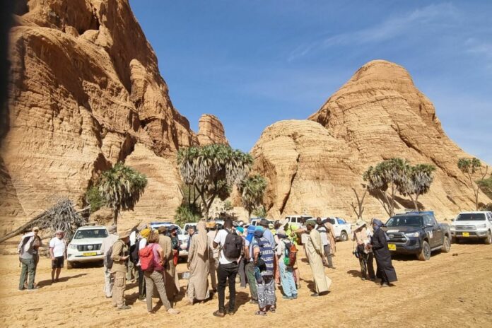 Tchad touriste français Guelta de Bachikele