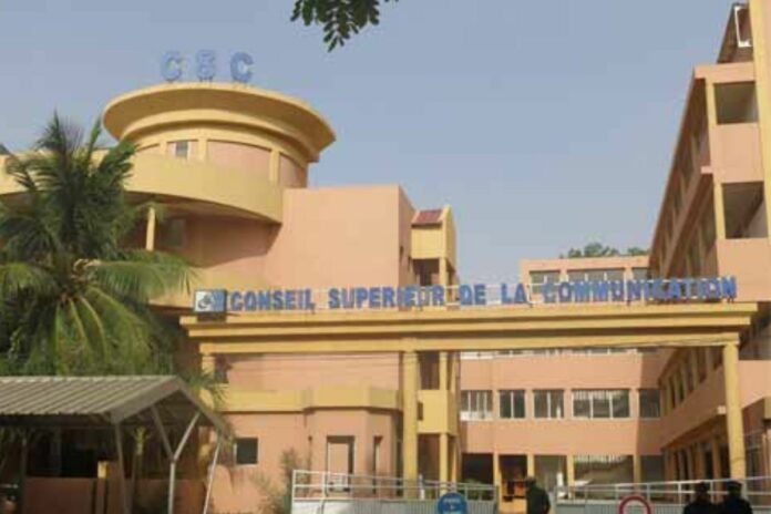 Burkina Conseil supérieur de la communication internautes