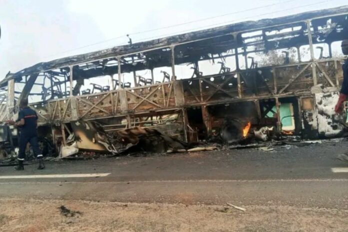 Bénin : drame à Malanville, un bus et ses passagers consommés par le feu