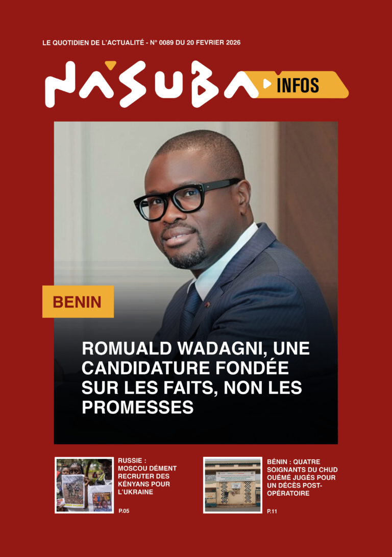 Quotidien Nasuba Infos du 20 février 2026