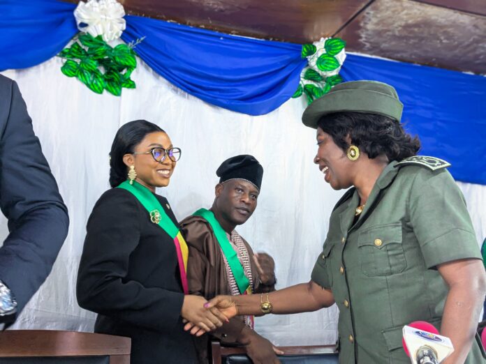 Porto-Novo mairie de Porto-Novo Gertrude Nadia Dossa