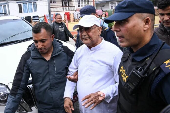 Népal Premier ministre KP Sharma Oli