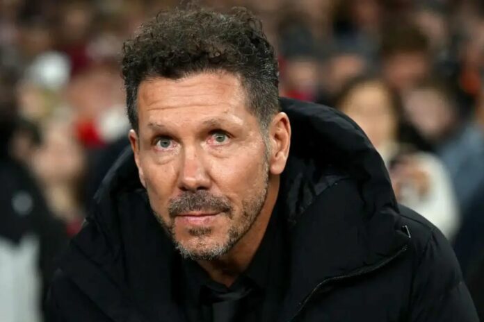 Simeone défaite arbitre