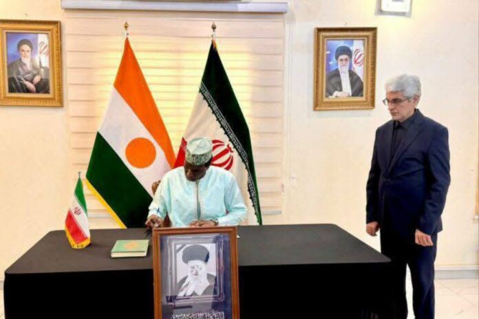 Niger Niamey condoléances Iran Ali Khamenei