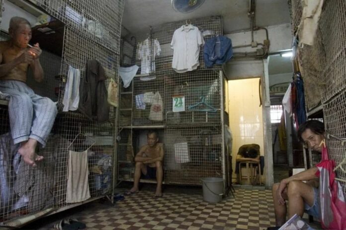 Hong Kong logements cages loi