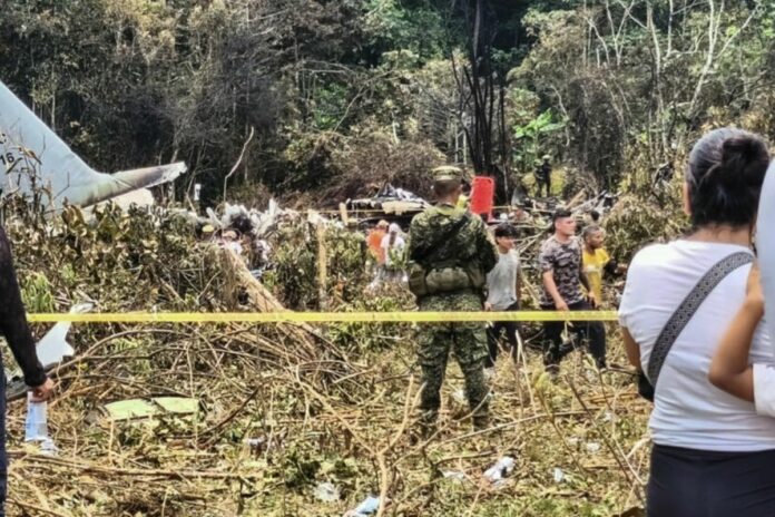 Colombie : au moins 66 morts dans le crash d’un avion militaire au décollage Colombie crash avion militaire
