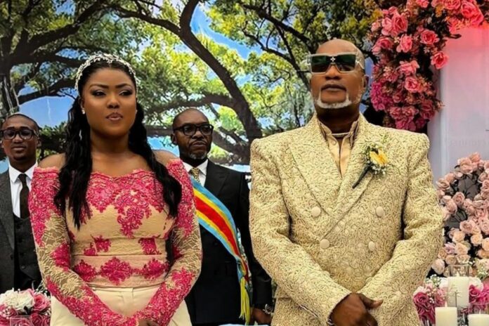 RDC Koffi Olomidé Cindy Le Cœur mariage civil Kinshasa