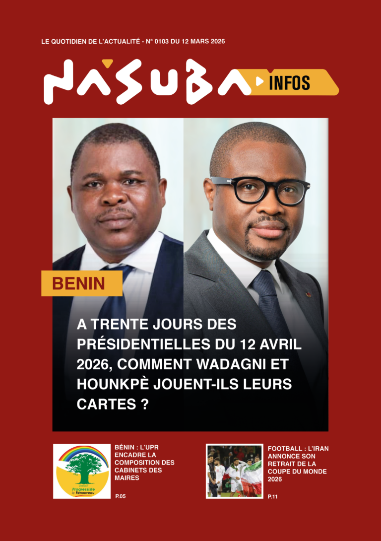 Quotidien Nasuba Infos du 12 mars 2026