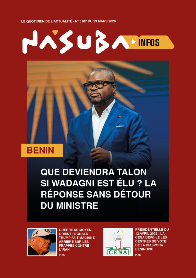 Quotidien Nasuba Infos du 23 mars 2026
