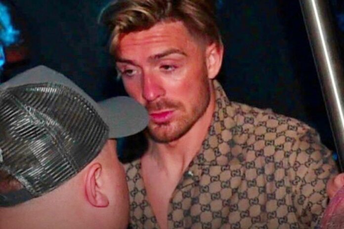 Angleterre Jack Grealish bar Manchester