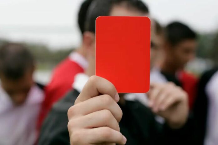 Carton rouge Coupe du monde 2026