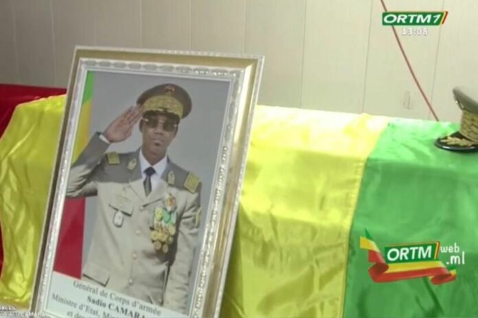Mali : le général Sadio Camara inhumé avec honneur Mali général Sadio Camara