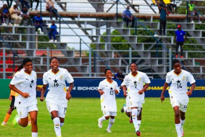 Football scolaire filles Ghana Burkina Faso