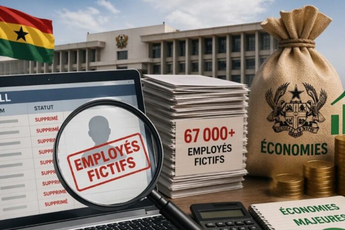 Ghana employés fictifs fonction publique