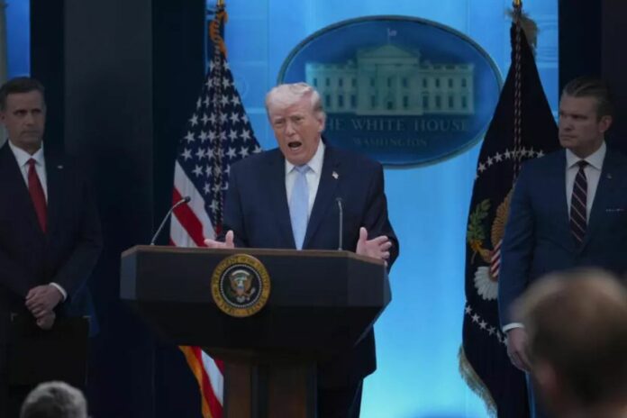 Moyen-Orient : Trump menace d'« éliminer » l'Iran tout entier mardi si le détroit d'Ormuz n'est pas rouvert Moyen-Orient Donald Trump Iran détroit d'Ormuz