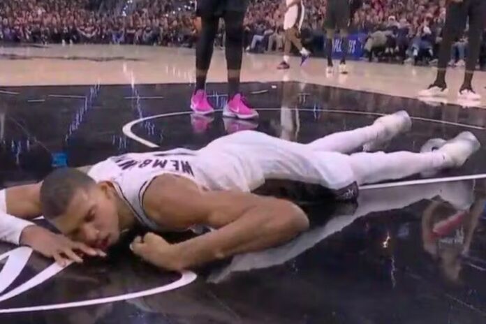 NBA Victor Wembanyama commotion cérébrale