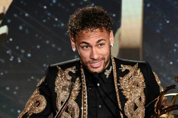 Football dribbleurs Neymar