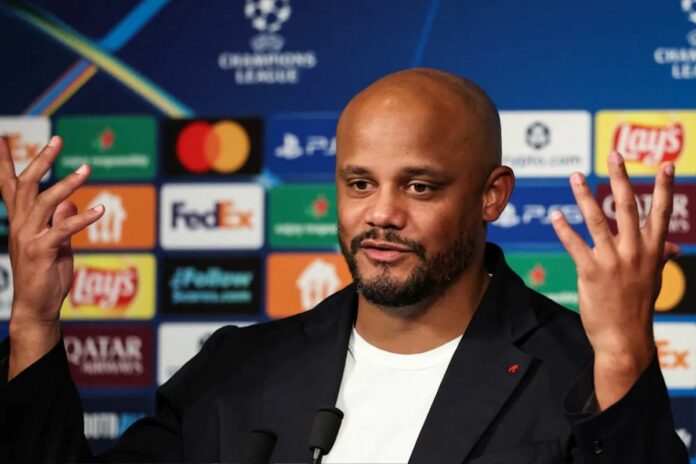 Bayern PSG Vincent Kompany