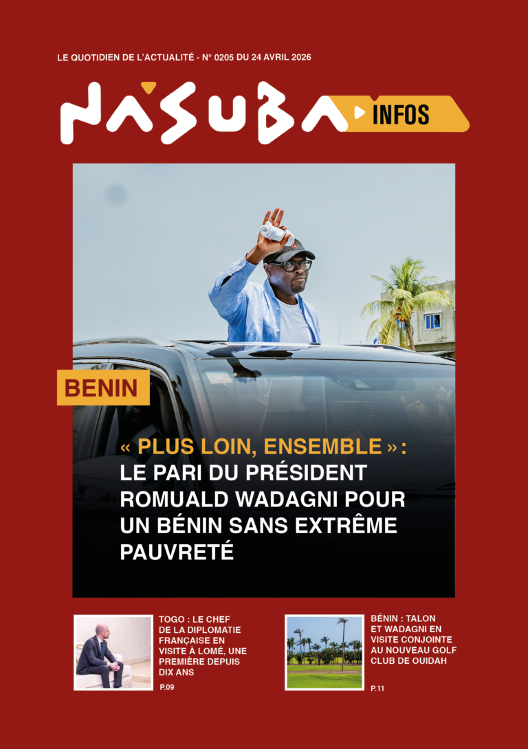 Quotidien Nasuba Infos du 24 avril 2026