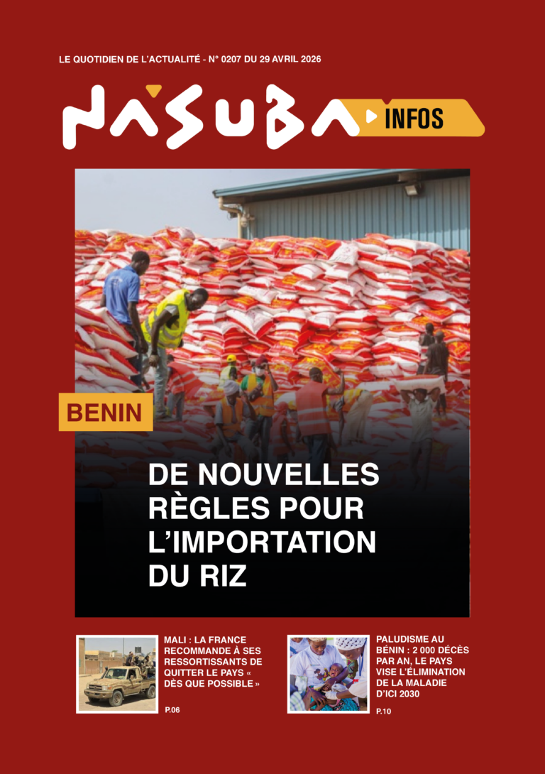 Quotidien Nasuba Infos du 29 avril 2026