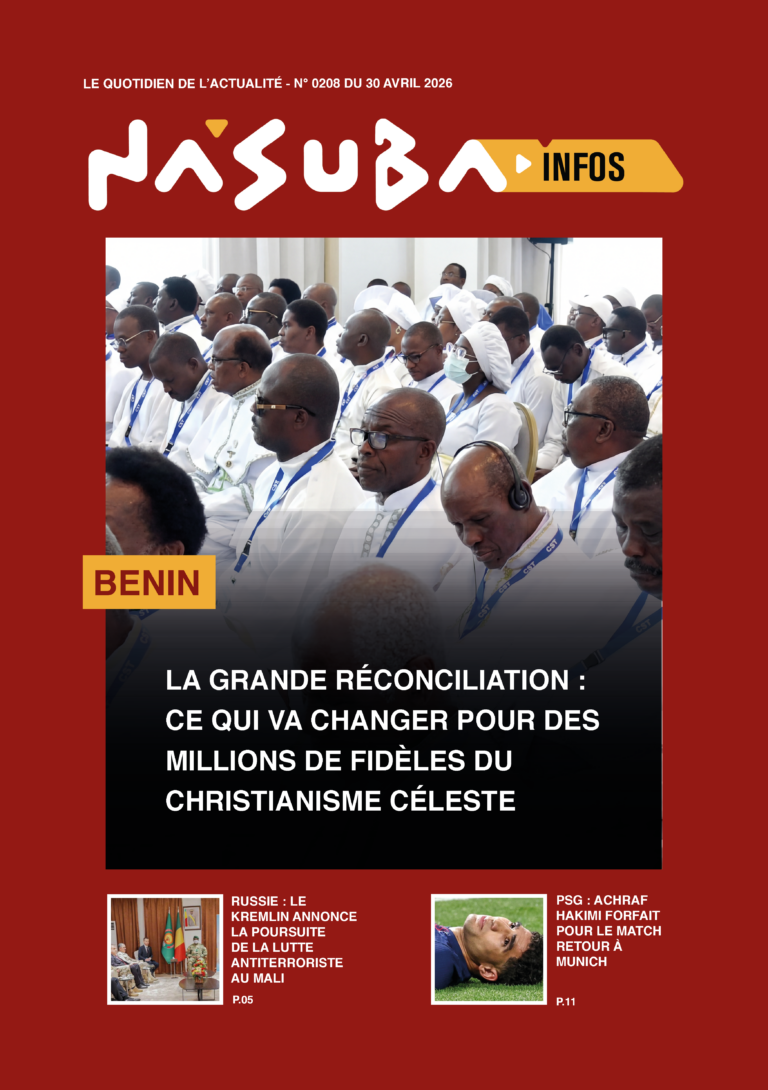 Quotidien Nasuba Infos du 30 avril 2026