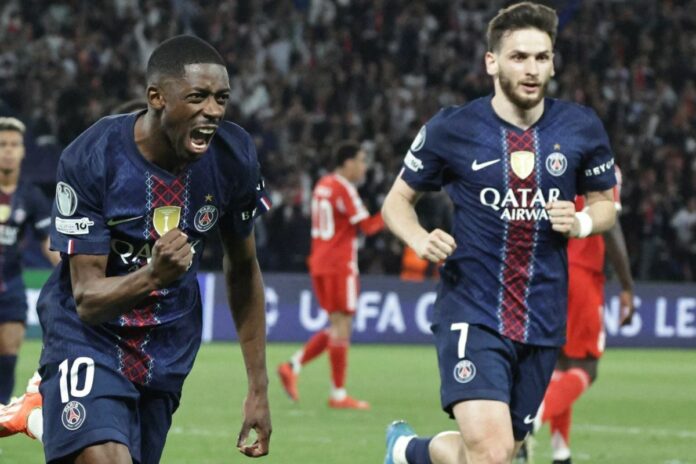 PSG Bayern gardiens Kvaratskhelia Olise