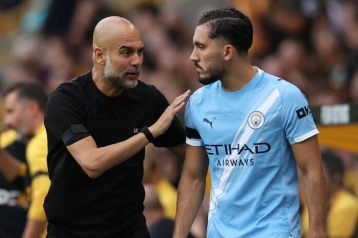City Guardiola Cherki boxeur