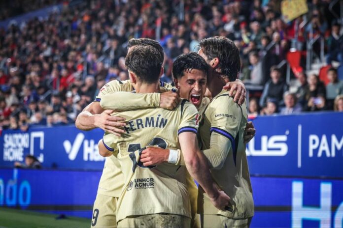 Liga Osasuna Barça sacre