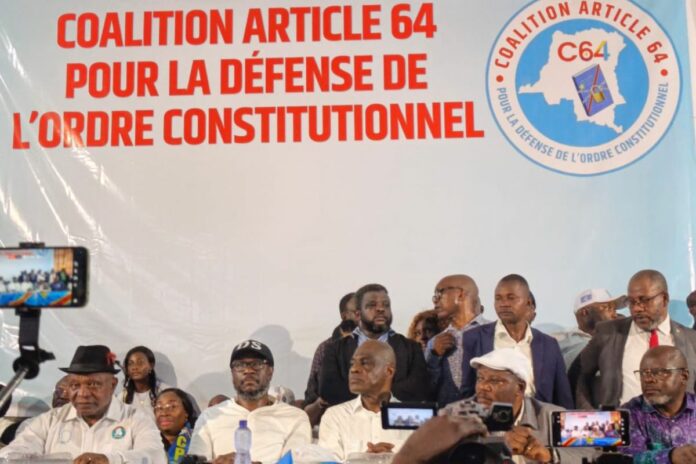 RDC opposition révision de la Constitution