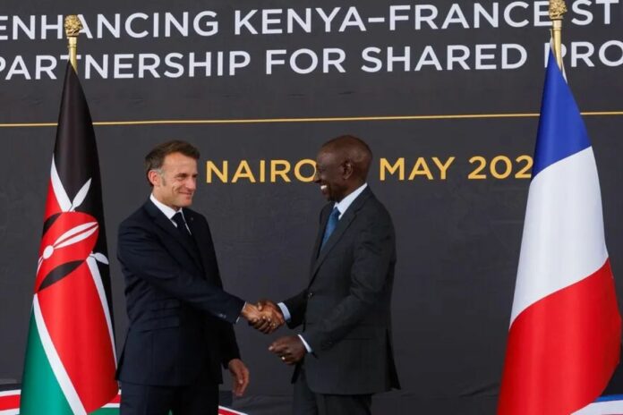 Kenya, Emmanuel Macron France africain