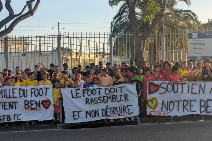 France entraîneur blessé père joueur