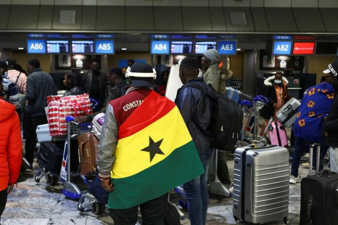 Ghana ghanéens Afrique du Sud