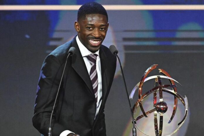 France Ousmane Dembélé meilleur joueur Ligue 1 Trophées UNFP