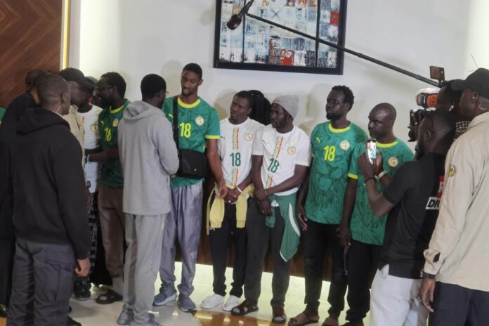 Sénégal Bassirou Diomaye Faye supporters Maroc