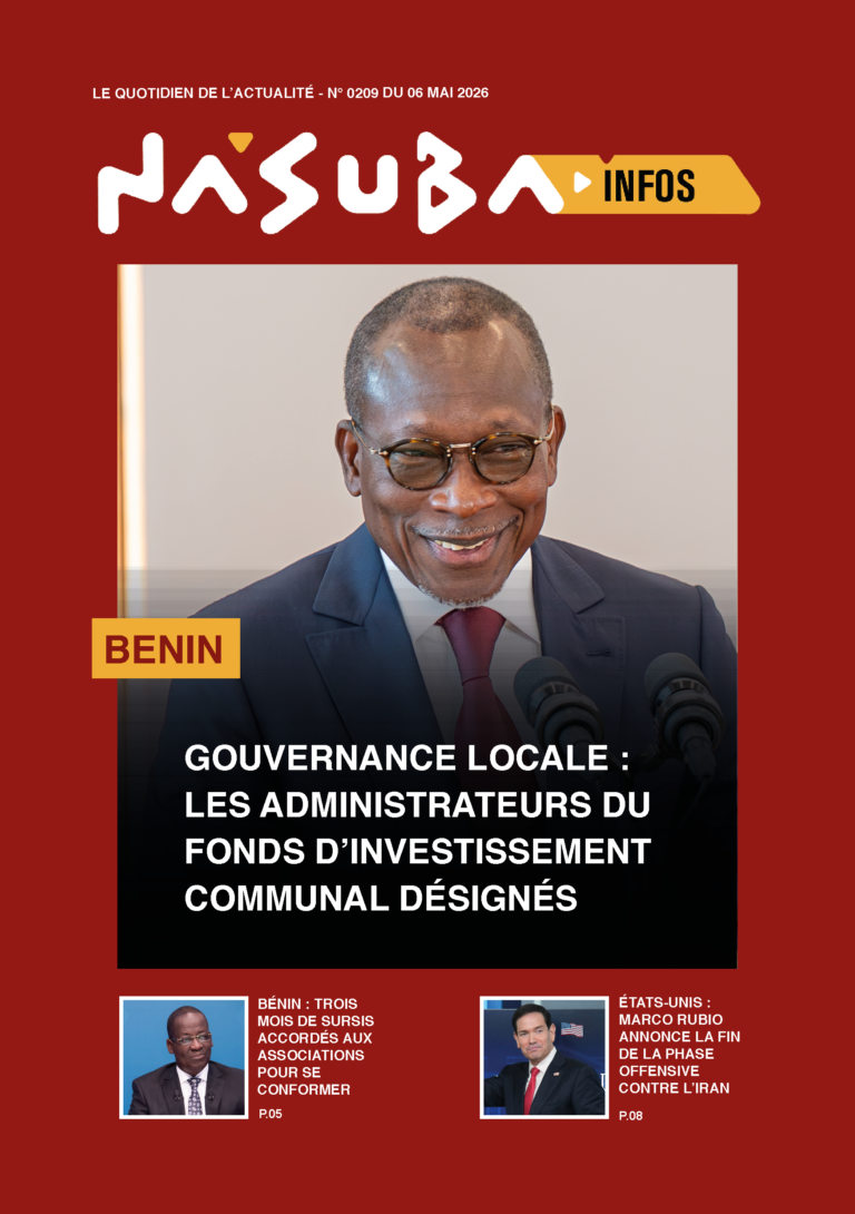 Quotidien Nasuba Infos du 06 mai 2026