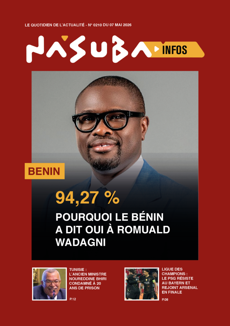 Quotidien Nasuba Infos du 07 mai 2026