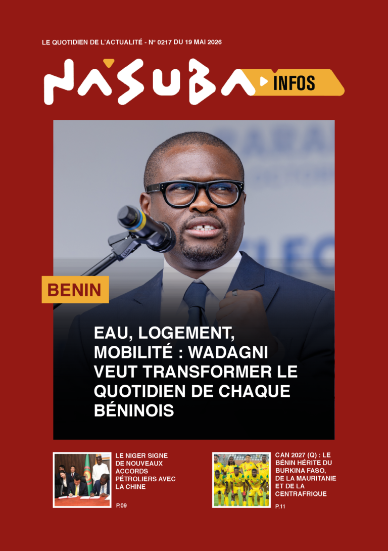 Quotidien Nasuba Infos du 19 mai 2026