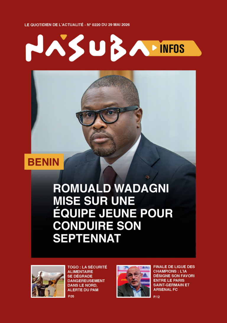 Quotidien Nasuba Infos du 29 mai 2026